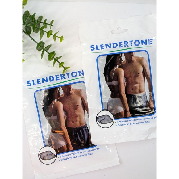 LOT 2!🚨Slendertone Replacement Abdominal Toning Pads 6 TOTAL Adhesive for Belt - Picture 2 of 5